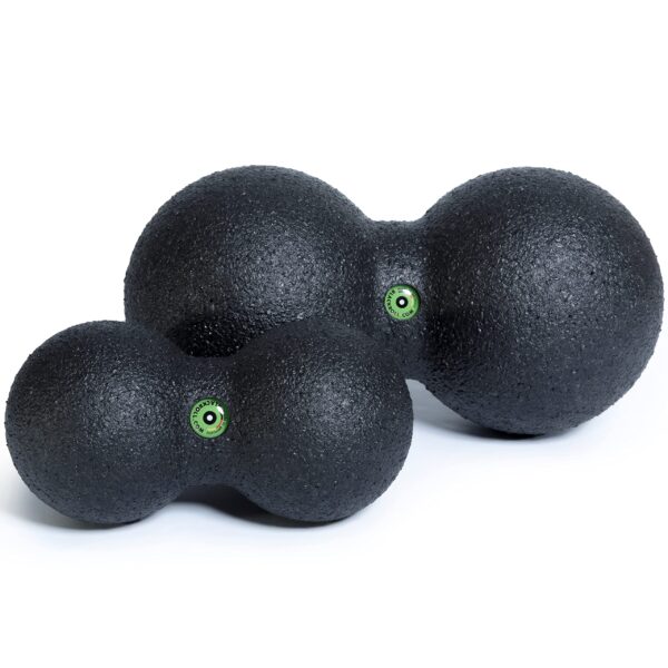 BLACKROLL DUOBALL 12 – Faszienball für Rücken & Nacken, Made in Germany