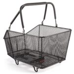 GEWAGE Fahrradkorb hinten 40x30x21 cm – Abnehmbar mit Schnellverschluss bis 20 kg – Bild 8