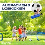 ELANI Fussballtor Kinder 2er Set – Pop-Up Klapptor für Garten & Indoor – Bild 7