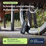 Woowind LP1 Akku Luftpumpe – 150 PSI Kompressor für Auto, Fahrrad & Motorrad – Bild 3