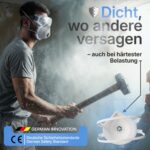 HELDENWERK FFP3 Atemschutzmaske mit Ausatemventil – zertifiziert EN149 – Bild 7
