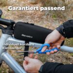 Rovativ Bikepacking Oberrohrtasche 1,8 L – 100% wasserdicht Top Tube Bag für Gravelbike & MTB – Bild 4