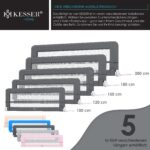 KESSER Bettgitter 180 cm Höhe 42 cm – Klappbarer Rausfallschutz für Kinder & Babys – Bild 8