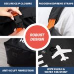 Bramble Autositz-Reisetasche – Wasserabweisendes Ballistik-Nylon für sicheren Flugtransport – Bild 5