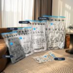 Amazon Basics Vakuum-Kompressionsbeutel 20er Set mit Handpumpe – Platzsparendes Aufbewahrungssystem – Bild 6