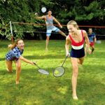 Keehoo Badminton Set mit 4 Schlägern & 6 Federbällen – Komplettset für Familie & Freizeit – Bild 4