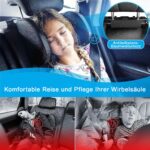 Aipwerer Auto-Kopfstütze 2er Set – Verstellbar & Abnehmbar für Kinder & Erwachsene – Bild 3