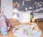 BELLABINO Oti Wickelaufsatz – Wickeltischaufsatz für Malm, Hemnes, Nordli in Weiss – Bild 2