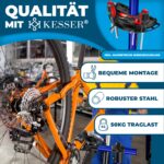 KESSER Fahrradmontageständer Profi 50 kg – 360° drehbar mit Werkzeugablage für E-Bike & Mountainbike – Bild 6