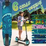 RE:SPORT Cityroller höhenverstellbar & klappbar bis 100 kg – Tretroller mit Klingel für Kinder & Erwachsene – Bild 6