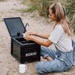 BOXIO WASH: Mobiles Spülbecken 40x30 cm mit Handpumpe – Campingwaschbecken ohne Strom – Bild 7