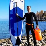 LimitlessXme Schwimmboje 28L Orange – Sicherheitsboje mit Trockensack für Freiwasserschwimmen – Bild 9