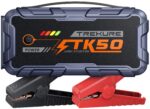 TREKURE Starthilfe Powerbank 8000A – 26800mAh Auto Booster mit LED Taschenlampe