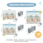 Krabbelmatte Baby 150x180cm faltbar – XPE-Schaumstoff rutschfest & schadstoffrei – Bild 2