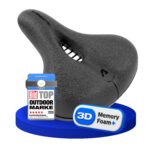 Alpensattel Ergonomischer Fahrradsattel mit 3D Memory Foam – Komfort für Damen & Herren