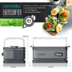 Arendo Sixcook Edelstahl-Eierkocher mit Warmhaltefunktion – bis 6 Eier – Bild 3