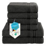 Hammetex Handtücher Set 6-teilig – 100% Baumwolle, OEKO-TEX zertifiziert, saugstark