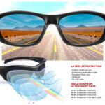 RIVBOS Sportsonnenbrille RB832 – Polarisiert & UV400 für Radsport, Laufen & Outdoor – Bild 4