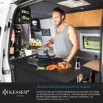 KESSER Campingküche Typ F6 mit Aluminiumgestell – Mobile Outdoor-Küche mit Tragetasche – Bild 4