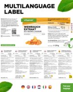 Vit4ever Weihrauch Extrakt 365 Kapseln – 85% Boswellia mit 1000 mg Tagesdosis – Bild 6