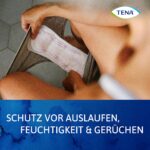 TENA Discreet Extra Plus – 96 Hygieneeinlagen (6x16) – Dreifachschutz bei Blasenschwäche – Bild 5