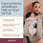 Ergobaby Omni Classic Babytrage – 4-Positionen Tragesystem für 0–48 Monate – Bild 3