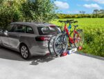 EUFAB CROW Fahrradträger für 2 E-Bikes – Anhängerkupplung mit Diebstahlschutz – Bild 5