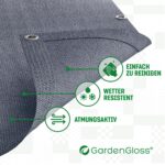 GardenGloss Vorzeltteppich Wetterfest – Outdoor Campingteppich mit UV-Schutz & Tragetasche – Bild 4