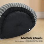 Pawk Hundebett ø76 cm mit Memory-Schaum – Weiches Donut-Design für Mittelgrosse Hunde – Bild 6