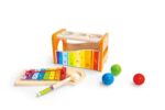 Hape Xylophon & Hammerspiel mit ausziehbarem Instrument – Motorik & Musikförderung ab 10 Monaten – Bild 4