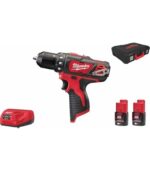 Milwaukee M12BDD-152C Akku-Bohrschrauber 12V mit 2x1,5Ah – Kompakt & kraftvoll – Bild 2