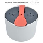 Cocoarm 2L Mikrowellen-Reiskocher-Set mit Sieb – Komplettset für Familien – Bild 6