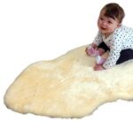 Baby Lammfell Naturform 65-70cm – Premium Merino für Babys & Kleinkinder – Bild 6