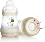 MAM Easy Start Babyflasche 260 ml 2er-Set – Anti-Kolik System für gemischtes Stillen – Bild 5