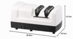 Rosenstein & Söhne Elektrischer Profi-Diamant-Messerschärfer 60 W – Grob- und Feinschliff – Bild 3