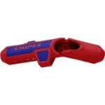 KNIPEX ErgoStrip 16 95 01 SB – Universal-Abmantelungswerkzeug für Rundkabel & Datenkabel – Bild 4