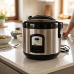 Adlereurope Reiskocher 1,5L Edelstahl – Multikocher mit Warmhaltefunktion & Dampfgarer – Bild 2
