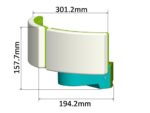 HUBER LED Strahler 2x20W 4400lm – IP65 Aussenstrahler für Wand & Eckmontage – Bild 7