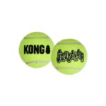 KONG SqueakAir Tennisbälle XS – Quietschbälle für kleine Hunde, 12er-Pack – Bild 4