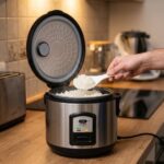 Adlereurope Reiskocher 1,5L Edelstahl – Multikocher mit Warmhaltefunktion & Dampfgarer – Bild 9