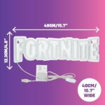 Paladone Fortnite LED-Neon-Wandleuchte 40 cm – Offiziell lizenzierte Gaming-Beleuchtung – Bild 8
