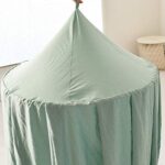 LINONI Baby Baldachin 240 cm Höhe – Chiffon Moskitonetz für sicheren Schlaf & Spielbereich – Bild 5