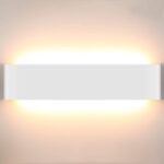 Lightess 40cm LED Wandleuchte 18W – Warmweiss Up Down Flurlampe IP44 für Innen – Bild 5