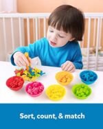 Coogam Dinosaurier Sortier-Set mit 72 Figuren – Montessori Lernspielzeug für Vorschule – Bild 2