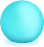 infray Solarkugel 30cm mit 9 Farbmodi – IP67 Solarleuchte für Garten & Pool – Bild 8