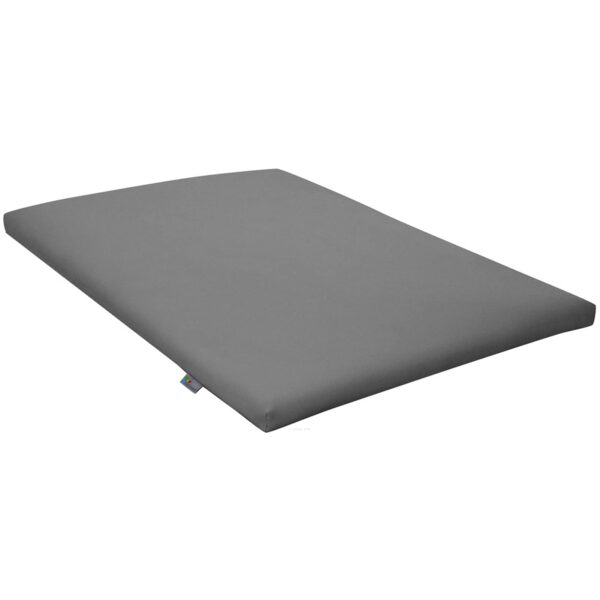 FORTISLINE Hundematte 100x65 cm – Kunstleder Hundebett mit Reissverschluss für mittelgrosse Hunde