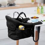 Surplex Tischsitz Faltbar – Babyhochstuhl mit 7-Punkt-Gurt, bis 15 kg – Bild 8