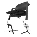 CYBEX Gold LEMO 4in1 Hochstuhl – Mitwachsend von Geburt bis 99 Jahre in Stunning Black – Bild 6