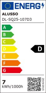 ALUSSO LED Einbaustrahler 6er Set 7W 230V – Dimmbar 3 Farbtemperaturen IP44 – Bild 10