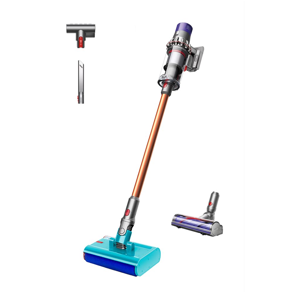 Dyson Cyclone V10 Submarine – Kabelloser Nass-Trockensauger mit motorisierter Mikrofaserrolle